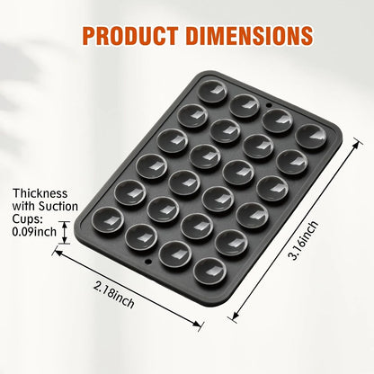 Reusable Anti-Slip Rug Grippers – 4/8 Pack Carpet Corner Pads with Suction Grip