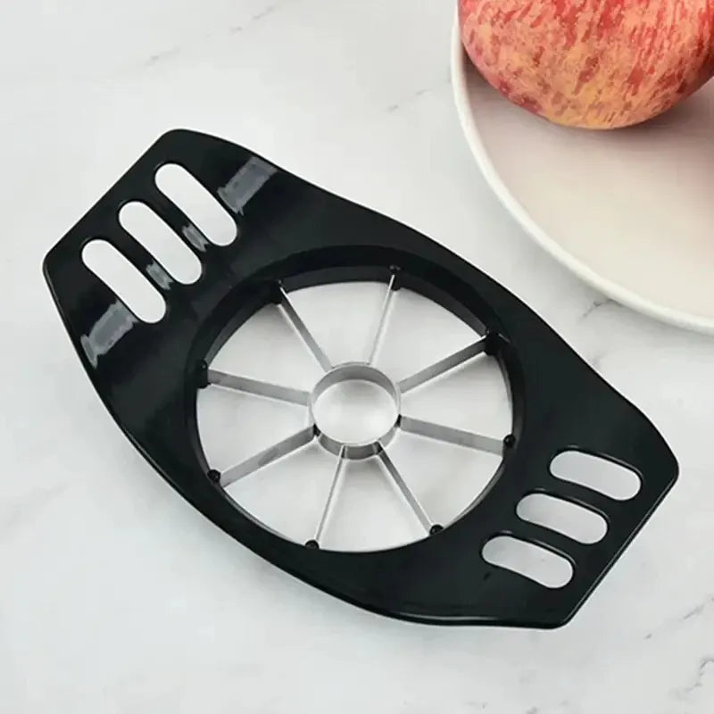 Stainless Steel Apple Cutter & Corer – 8-Blade Fruit Slicer for Quick & Easy Apple Prep