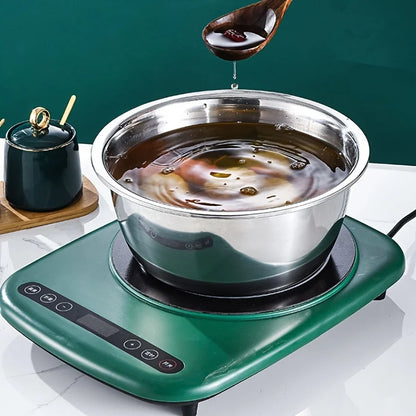 3-Piece Stainless Steel Mixing Bowl, Colander & Vegetable Slicer Set
