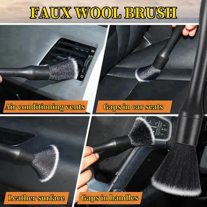 Car Detailing Brush Kit – Interior & Exterior Cleaning Brushes for Cars