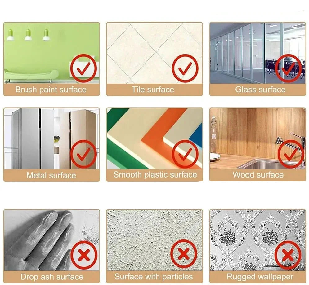Waterproof Self-Adhesive Wallpaper (14 colours available)