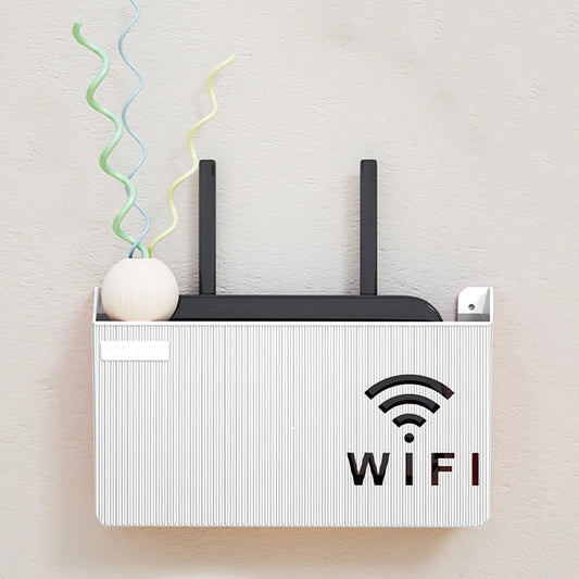 Wall Mounted Router Storage Shelf
