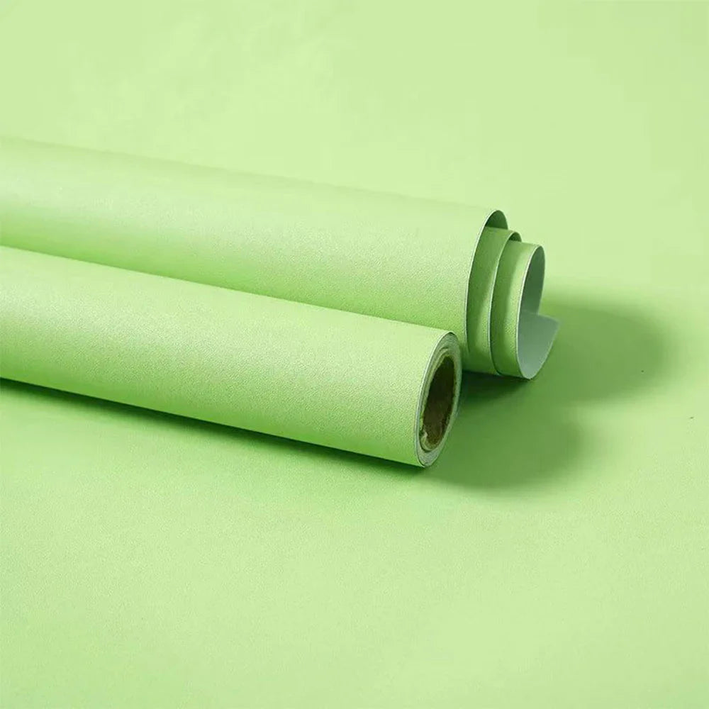 Matte Peel & Stick Waterproof Wallpaper (4 colours & 4 sizes available)