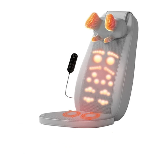 Full Body Shiatsu Massage Chair Pad with Heat – Neck, Back & Shoulder Massager