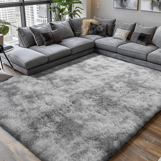 Ultra-Soft Shag Area Rug – Plush Non-Slip Floor Rug for Bedroom, Living Room & Nursery