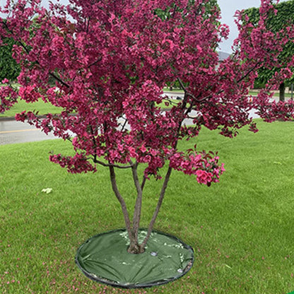 Round Weed Barrier Mats – Breathable Tree & Plant Mulch Rings