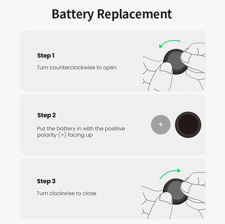 Smart Bluetooth Tracker for Apple Find My – Item Finder Tag for Keys, Bags & Luggage