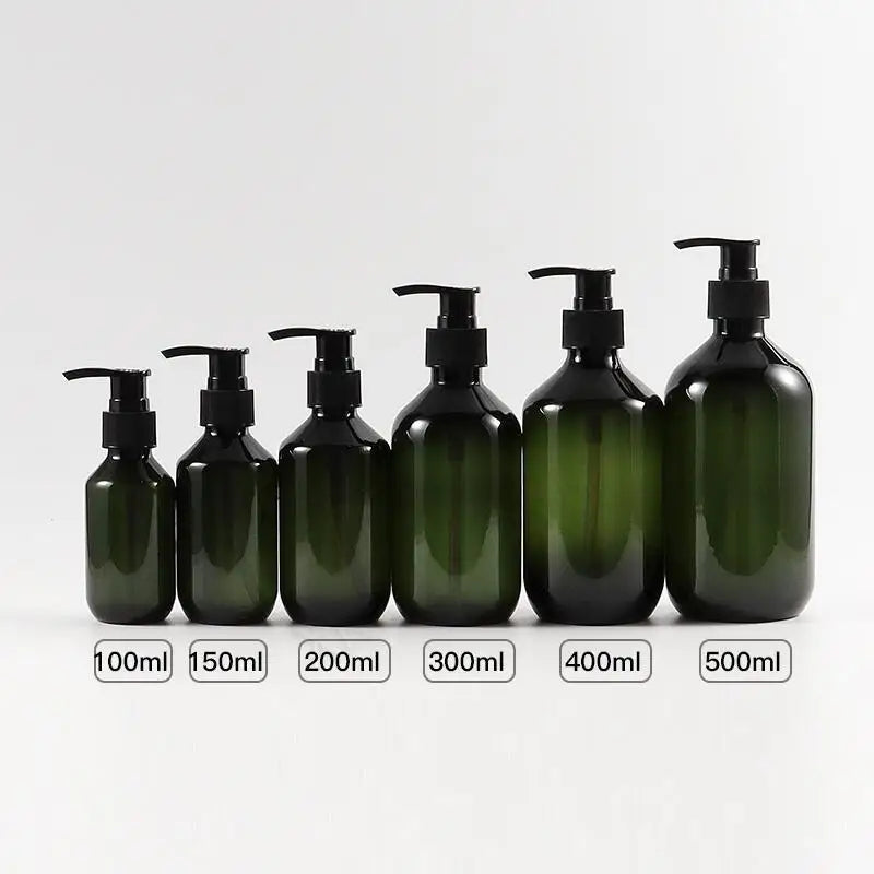 Refillable Shampoo & Soap Pump Bottles – Bathroom Dispenser Containers