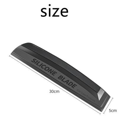 Soft Silicone Car Squeegee – Scratch-Free Water Blade for Car Windows & Glass