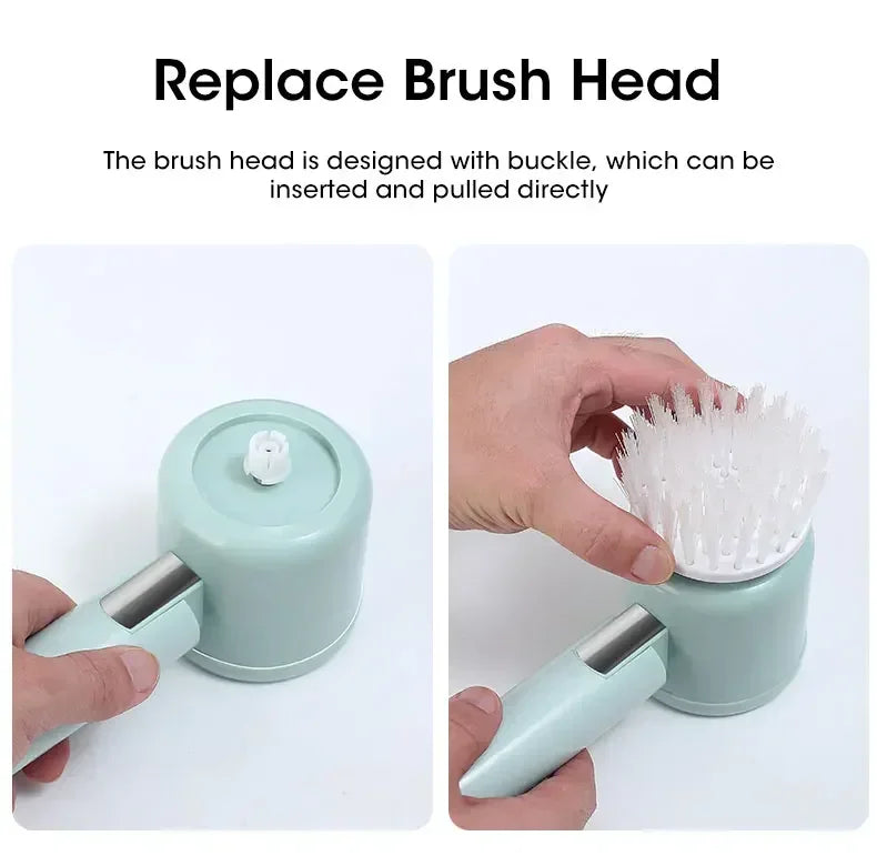 Cordless Electric Spin Scrubber – 5-in-1 Rechargeable Cleaning Brush