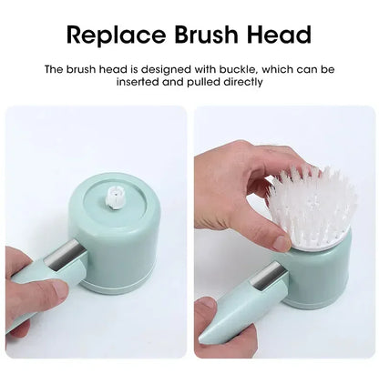 Cordless Electric Spin Scrubber – 5-in-1 Rechargeable Cleaning Brush
