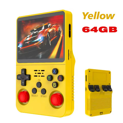 R36S Retro Handheld Game Console – Linux Gaming Console with 3.5" IPS Display (64GB / 128GB)