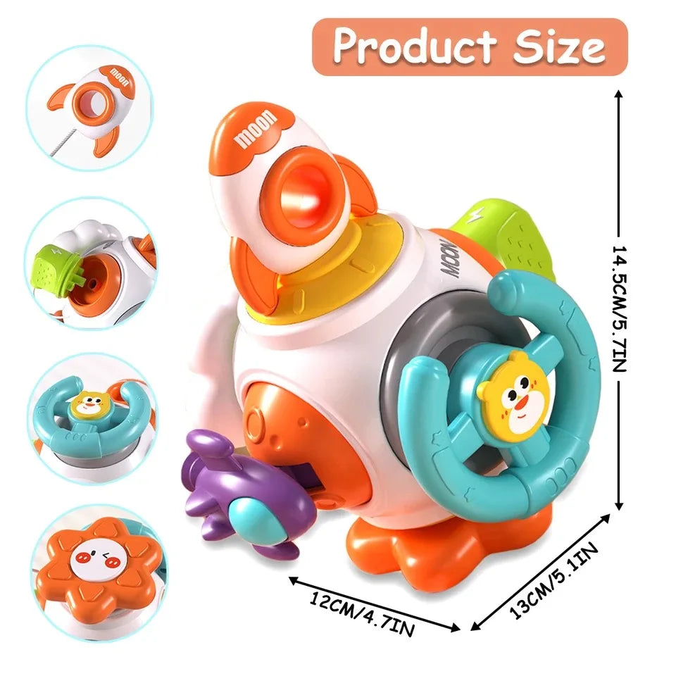 Educational Busy Cube – Sensory Learning Toy for Kids