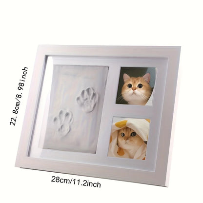 Baby Hand & Footprint Photo Frame Kit – Keepsake Memory Frame