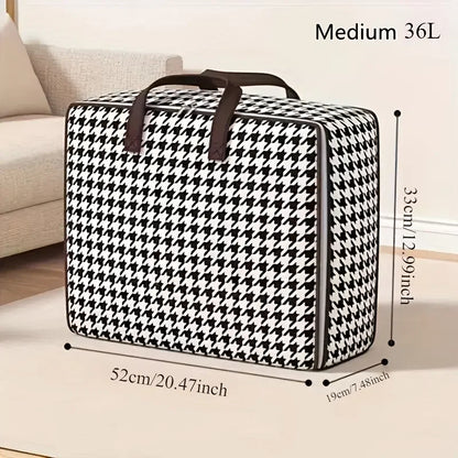 Large Capacity Quilt & Clothes Storage Bag – Foldable Dustproof Organiser with Handles