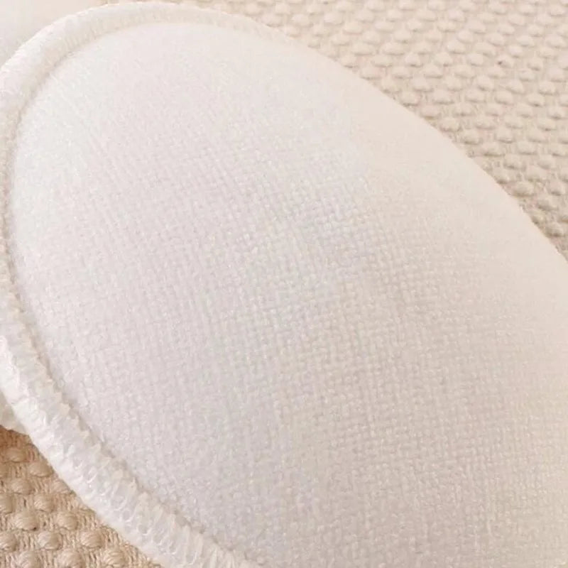 4-Pack Reusable Breast Nursing Pads – Soft, Washable & Absorbent Breastfeeding Pads