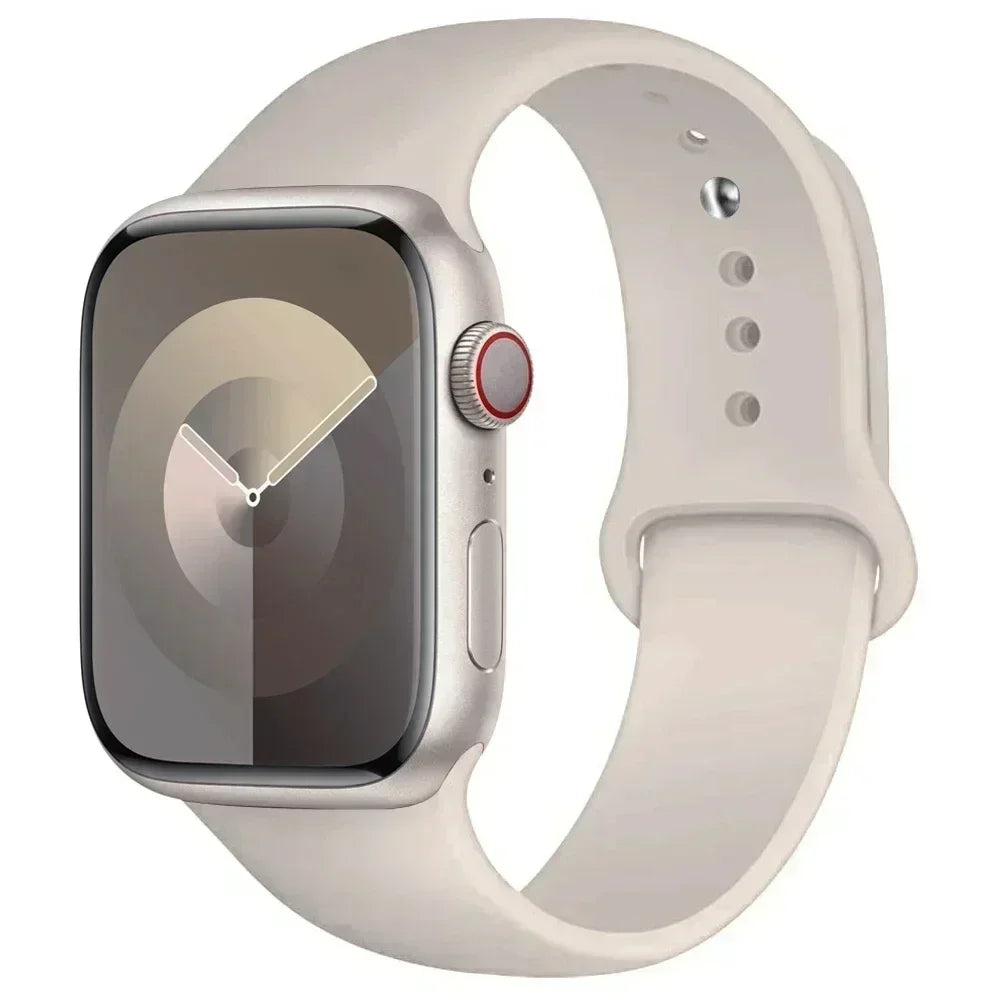Apple Watch Series Silicone Band (38mm - 42mm) (available in 45 colours)