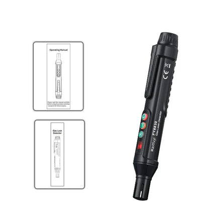 Portable Gas Leak Detector with Audible & Visual Alarm