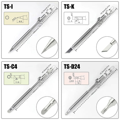Pine64 TS101/TS100/ Soldering Iron Tips Sets