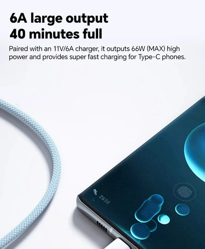 3-in-1 Fast Charging Cable – USB-A to USB-C, Lightning & Micro USB (Up to 100W)