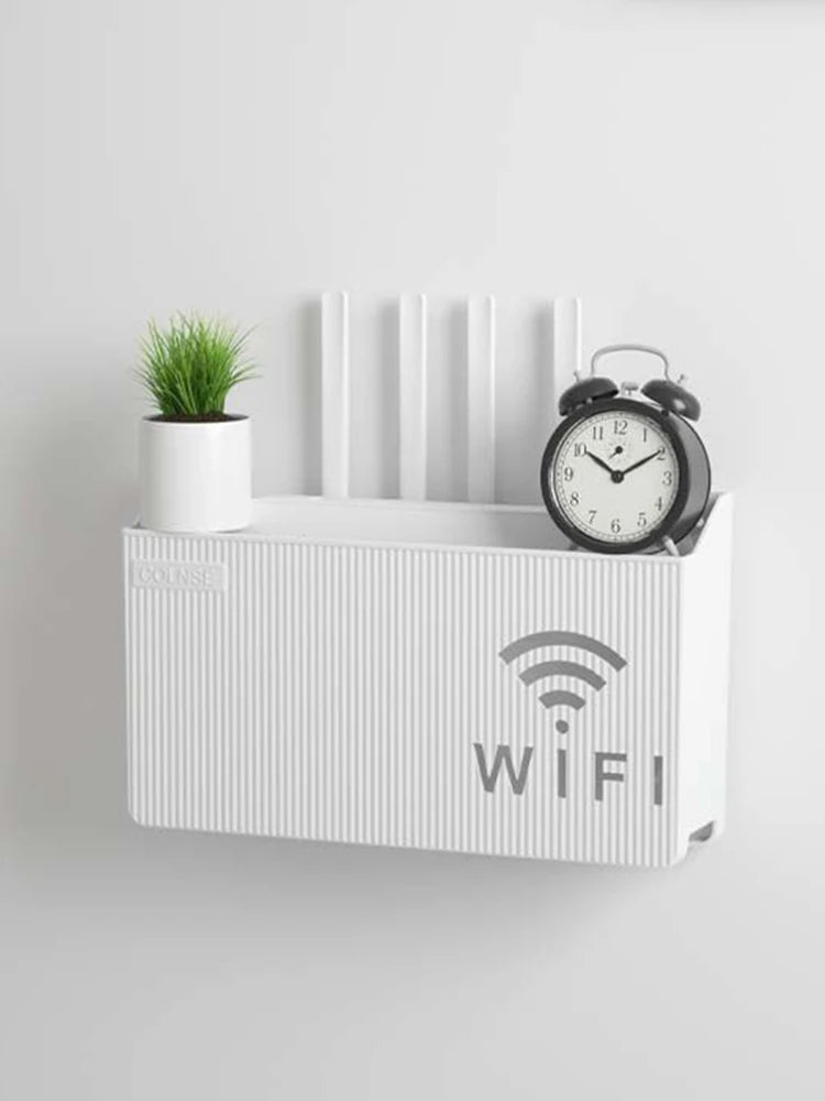 Wall Mounted Router Storage Shelf