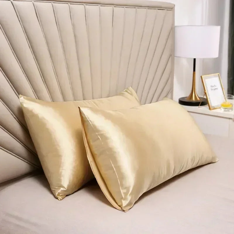 Silky Soft Pillowcase – Smooth Pillow Cover for Hair & Skin