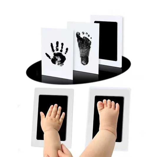 Newborn Hand & Footprint Kit – Inkless Baby Keepsake Set (0–6 Months)