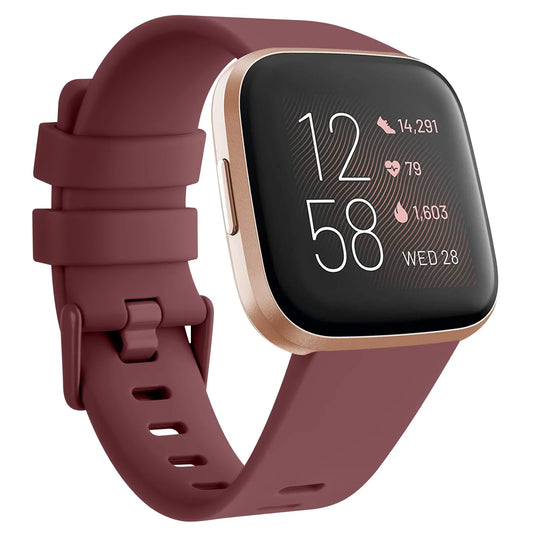 Soft Silicone Sport Band for the Fitbit Versa Lite (available in 26 colours)