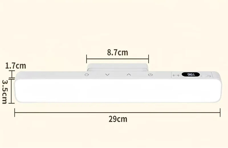 Rechargeable Magnetic LED Desk Lamp – Touch Control Night Light
