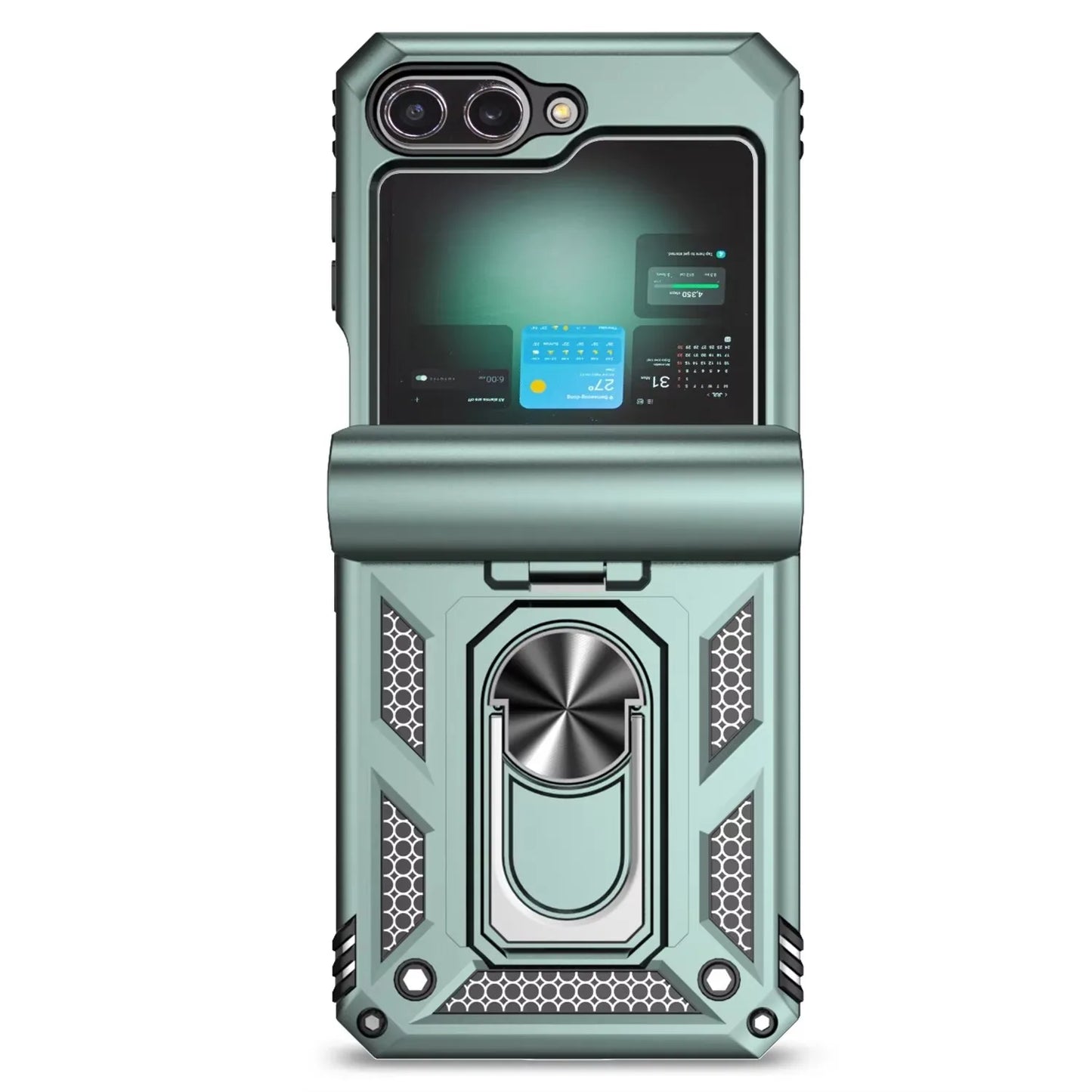 Samsung Galaxy Z Flip7 Phone Case with Ring Bracket (8 colours available)