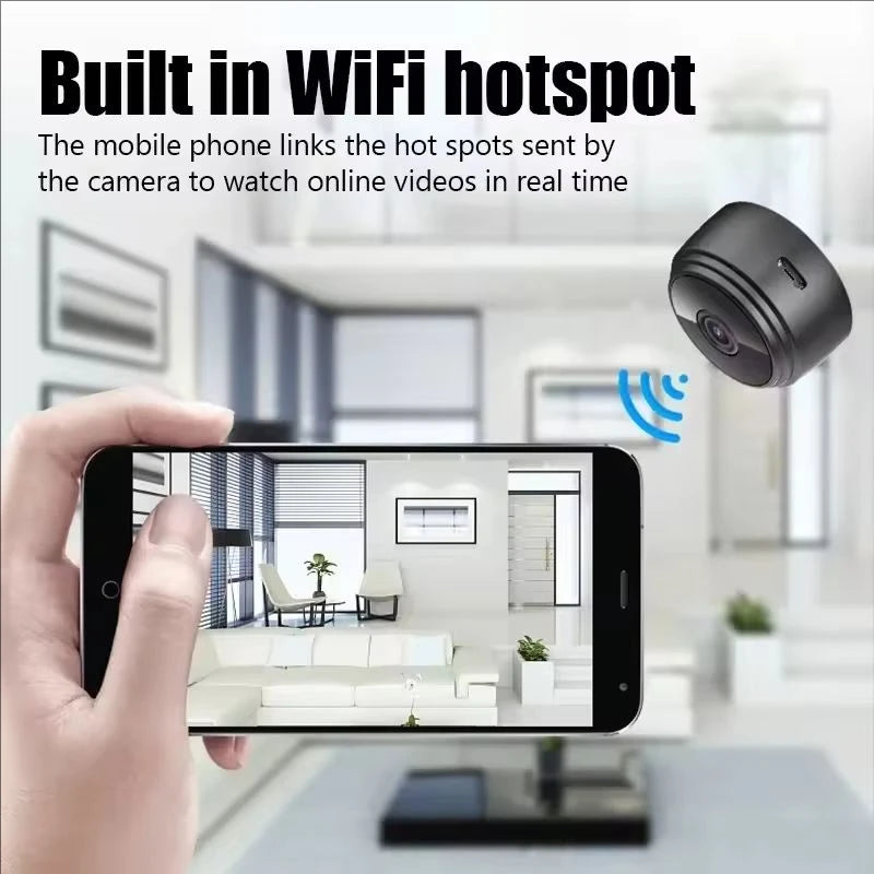 A9 Mini WiFi Camera – 1080P Wireless Home Security Camera