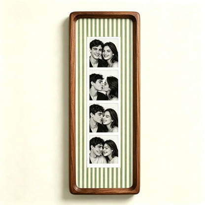 Wooden Photo Booth Strip Picture Frame