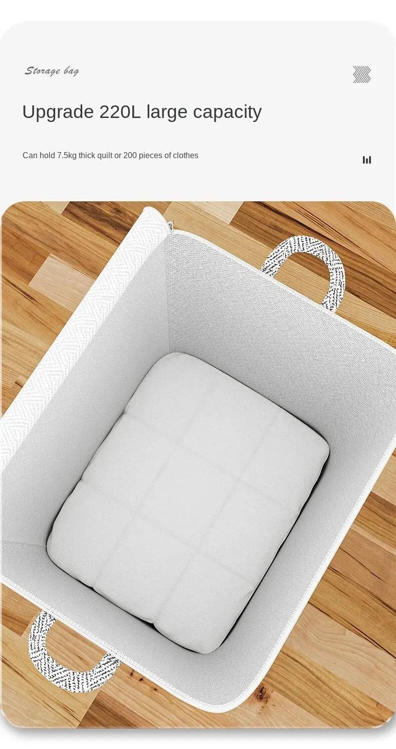 Large Capacity Storage Bag – Foldable Closet & Wardrobe Organiser