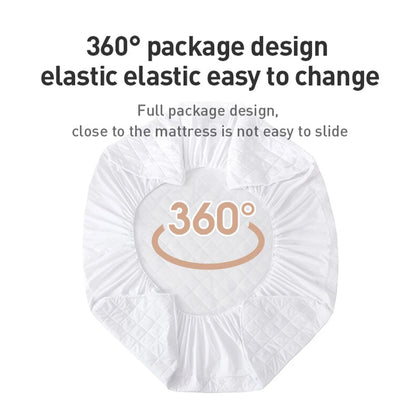 Waterproof Mattress Protector – Deep Fitted Mattress Cover | Soft Breathable Bed Protector