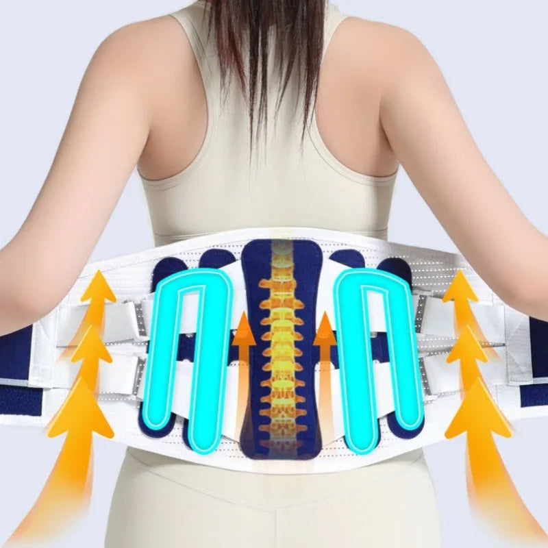 Adjustable Lumbar Support Belt – Back Support Brace for Everyday Comfort