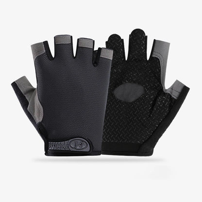 Fingerless Gym & Training Gloves – Breathable Non-Slip Workout Gloves for Men & Women