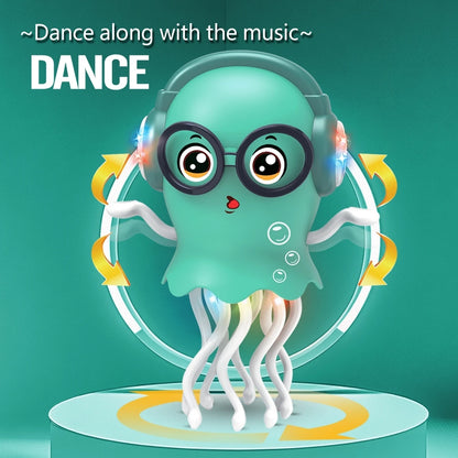 Dancing Jellyfish Crawling Toy – Musical LED Interactive Baby Toy