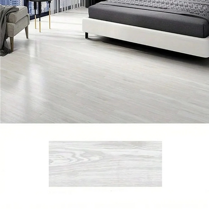 PVC Wood Grain Self-Adhesive Floor Tiles – 40x15cm (10Pcs) (available in 8 designs)