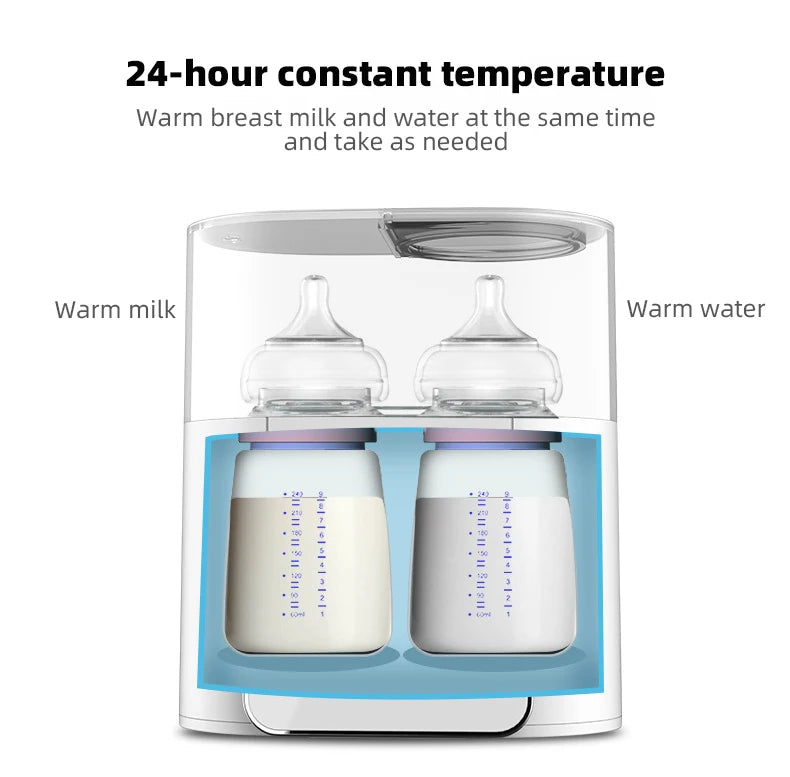 Baby Bottle Warmer & Steriliser – Fast Heating with Precise Temperature Control