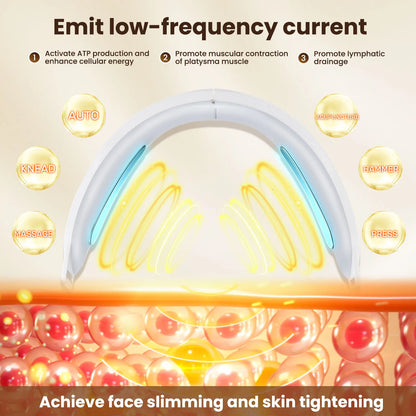 EMS V-Face Massager – Rechargeable Microcurrent Facial Massage Device