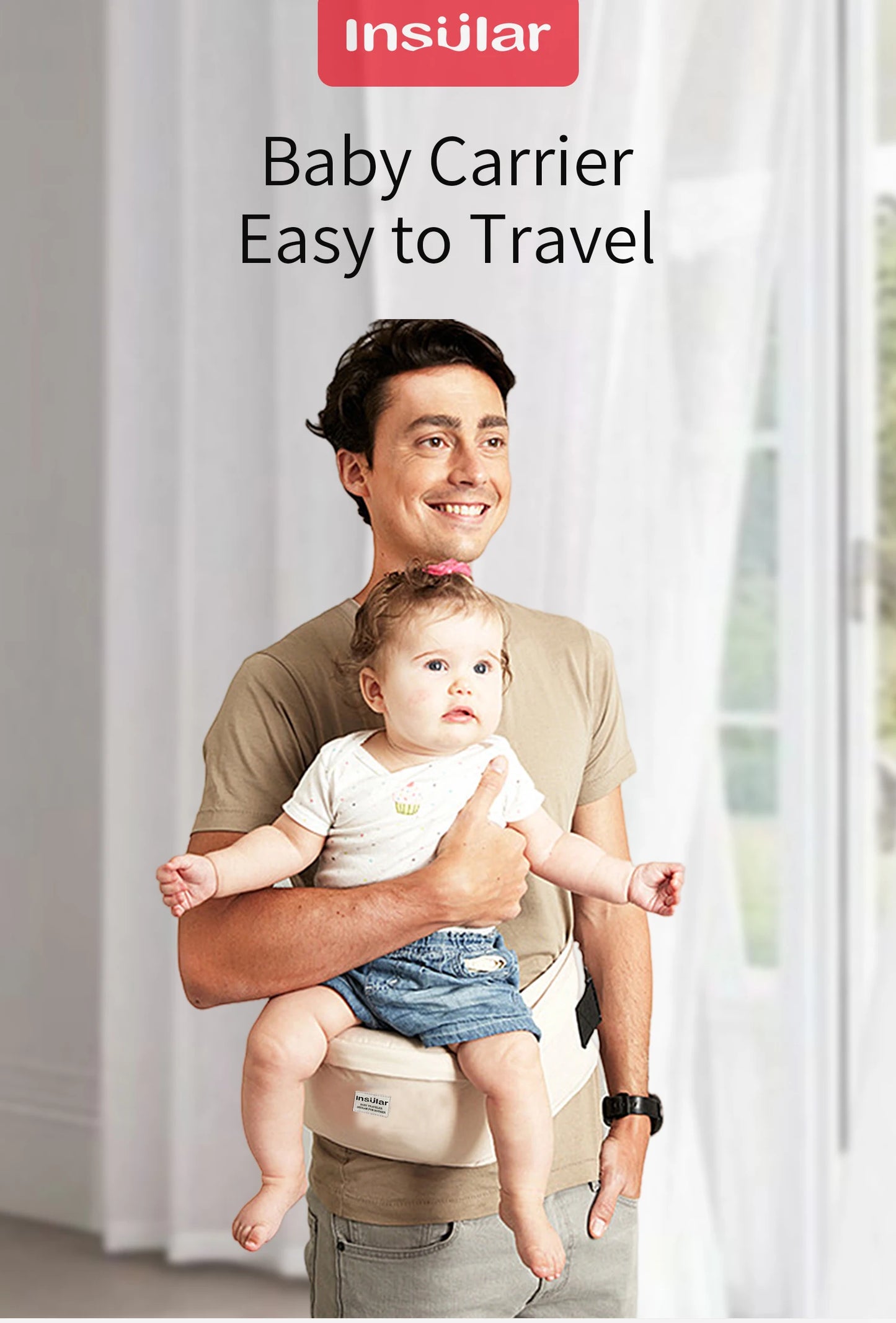Baby Hip Seat Carrier – Adjustable Waist Stool & Infant Carrying Support