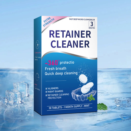 30-Count Denture Cleaning Tablets – Deep Cleaning Denture Cleanser