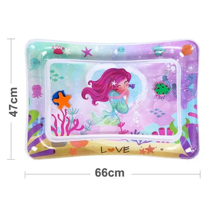 Baby Water Play Mat – Inflatable Tummy Time Activity Cushion