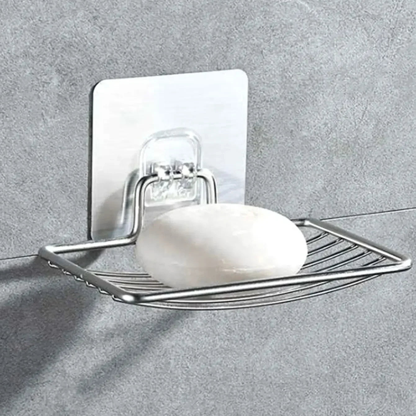 Stainless Steel Soap Holder – Wall Mounted Drainage Soap Rack