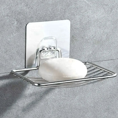 Stainless Steel Soap Holder – Wall Mounted Drainage Soap Rack
