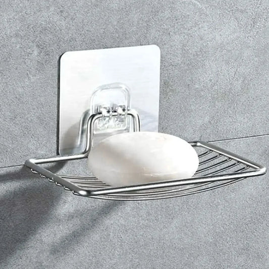 Stainless Steel Soap Holder – Wall Mounted Drainage Soap Rack