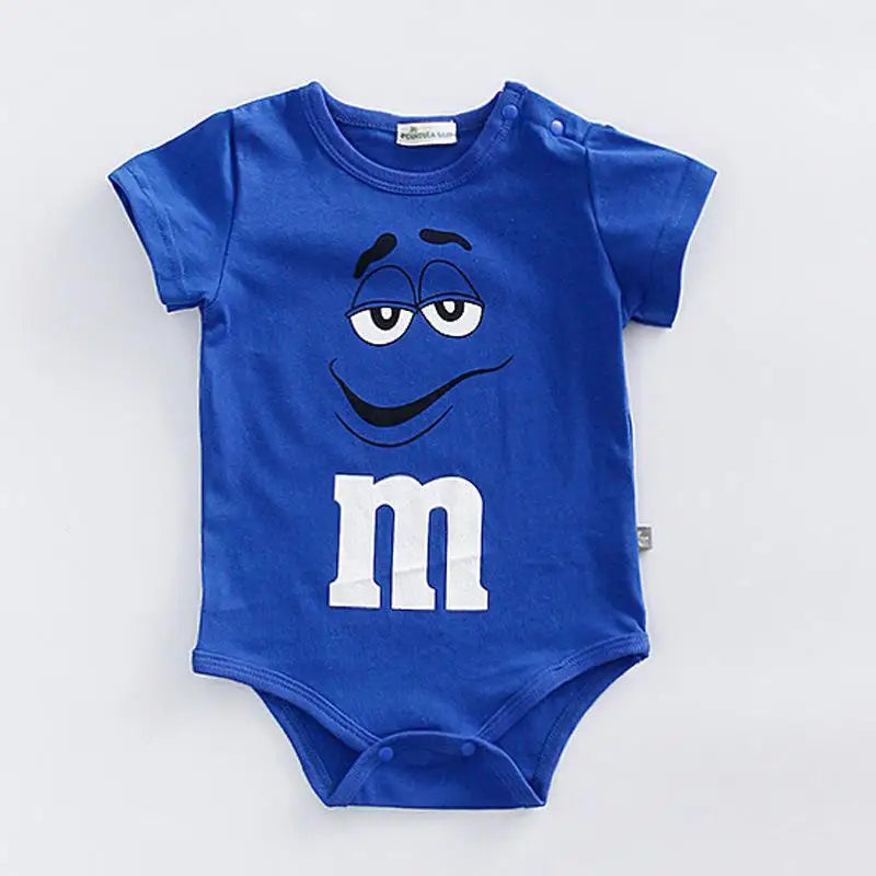 Baby Short Sleeve Romper – Soft Summer Bodysuit for Newborns & Infants