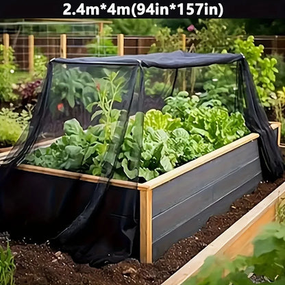 Outdoor Garden Insect & Bird Protection Net – Plant & Patio Mesh Barrier