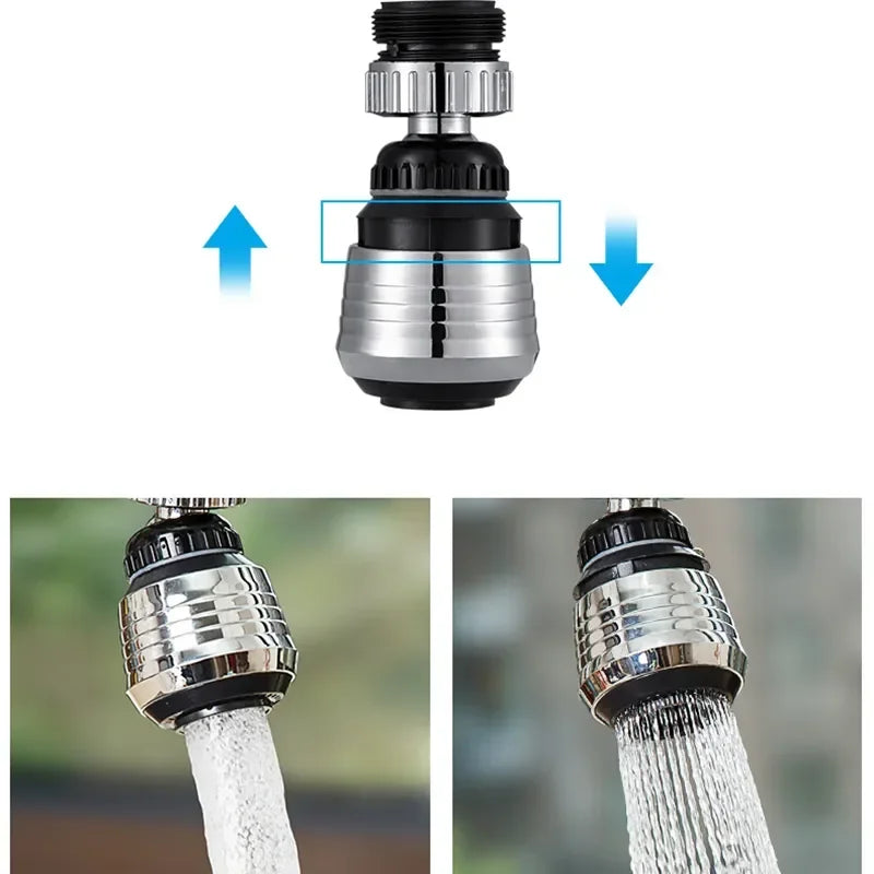 Rotating Tap Extender – High Pressure Kitchen & Bathroom Faucet Attachment