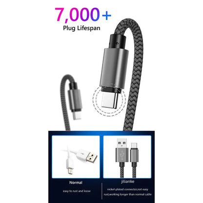USB-A to Type-C Fast Charger Cable